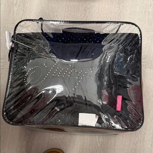 Juicy Couture Black and Pink Comforter